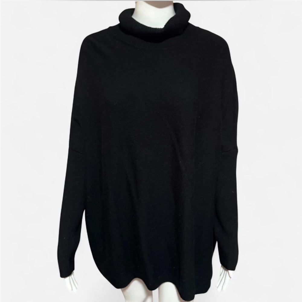 Joseph Black Cowl Neck Sweater